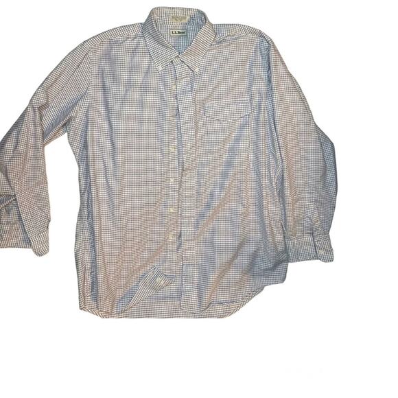 L.L. Bean Other - Vintage LL Bean mens long sleeve shirt size 17 1/2-36